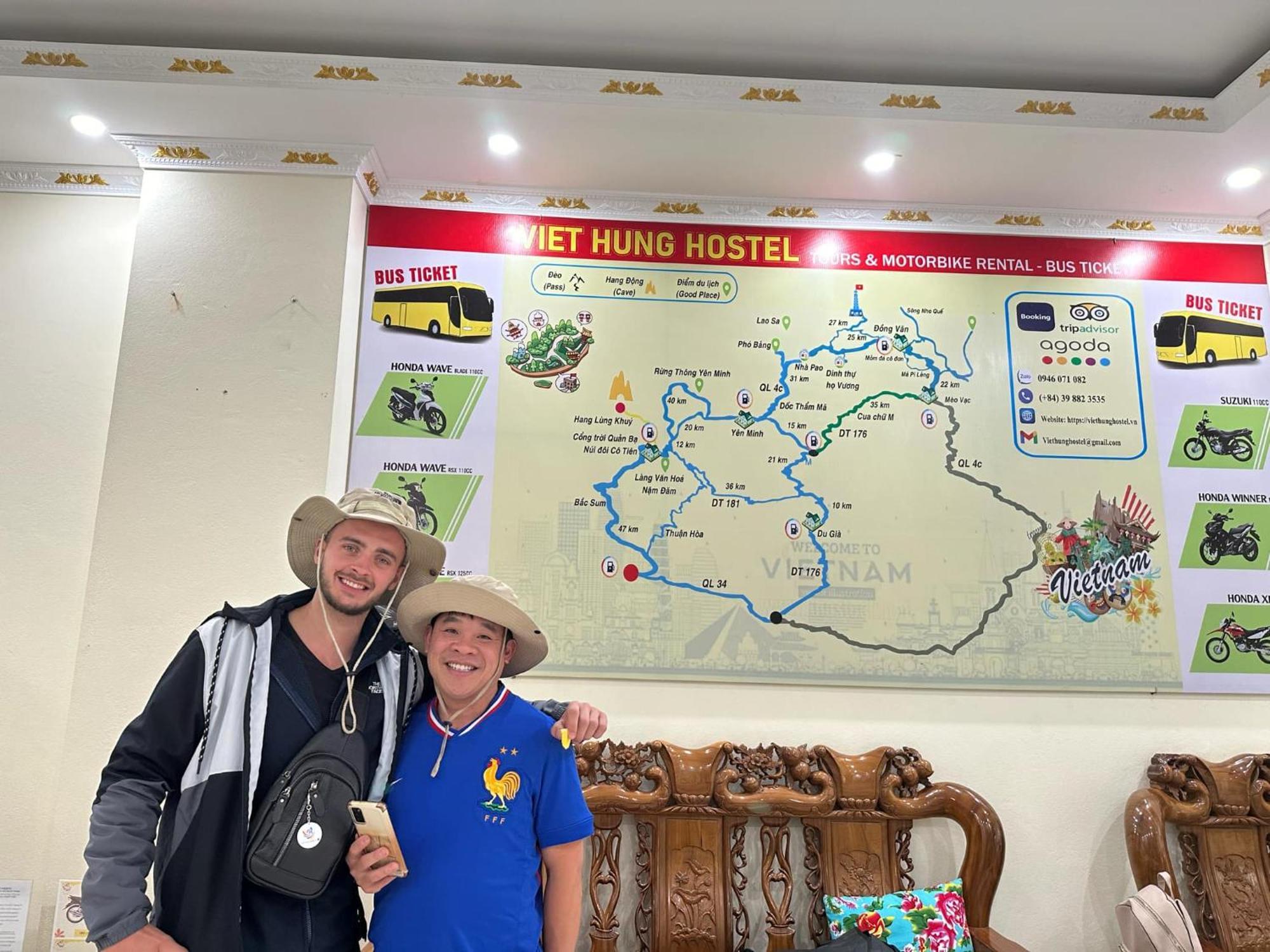Viethung Hostel-Motorbikes For Rental - Tour Lang Lap 외부 사진